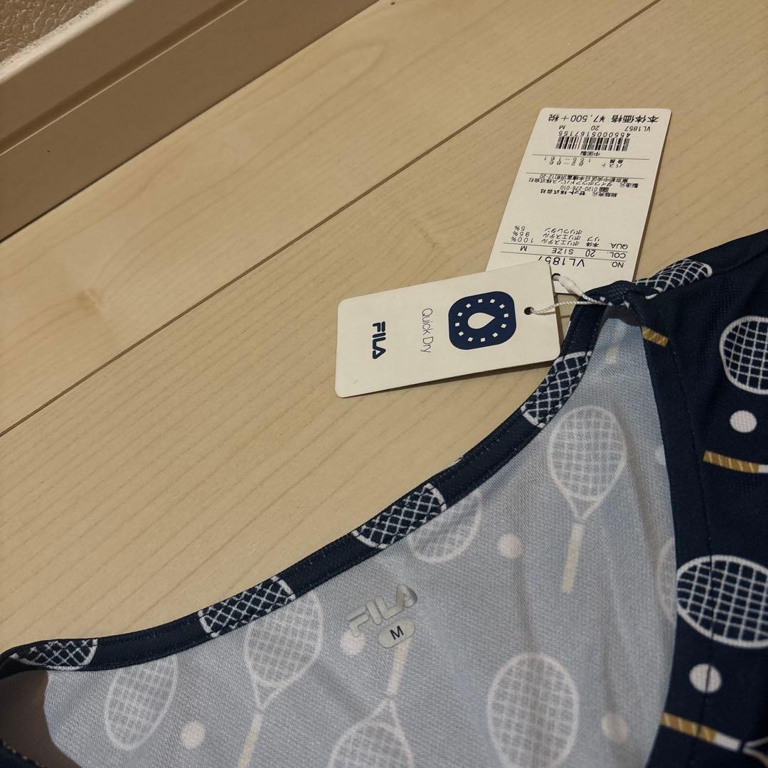 FILA テニスウェア上下　セットアップ　M タグ付き