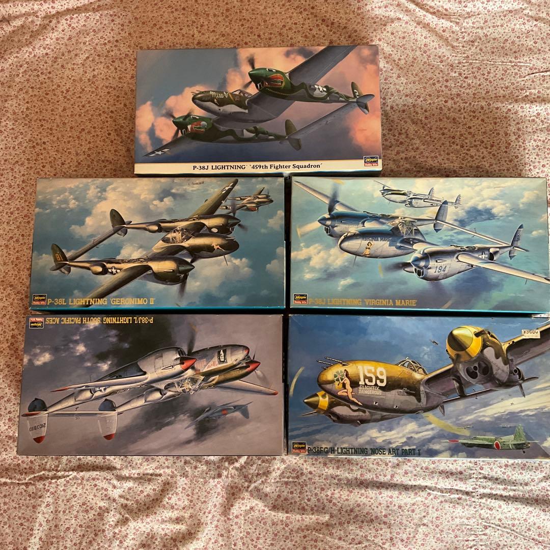 P-38J LIGHTNING 5個セット