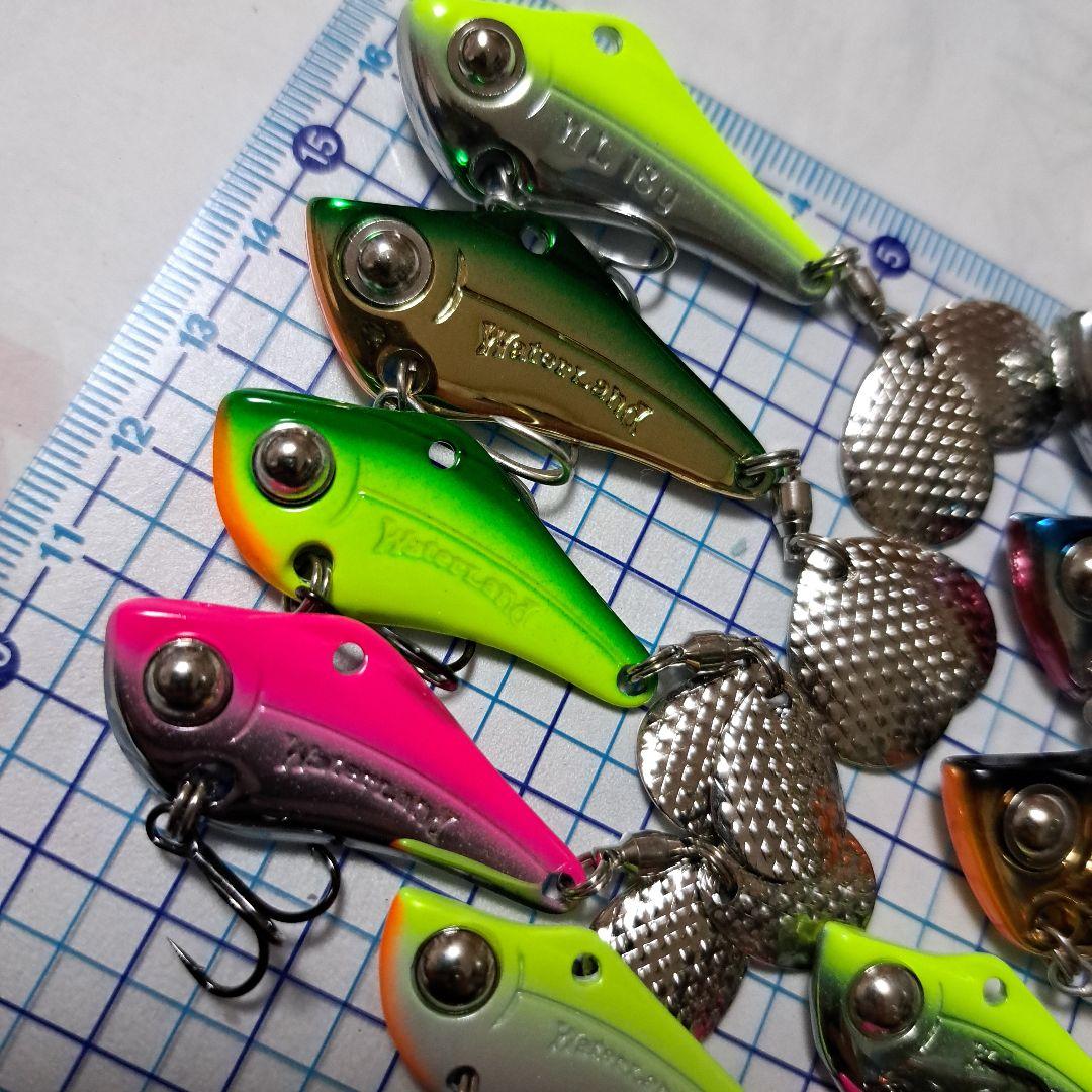 ＃7　ウォーターランド　スピンソニック　10点セット！6.5g10g14g18g