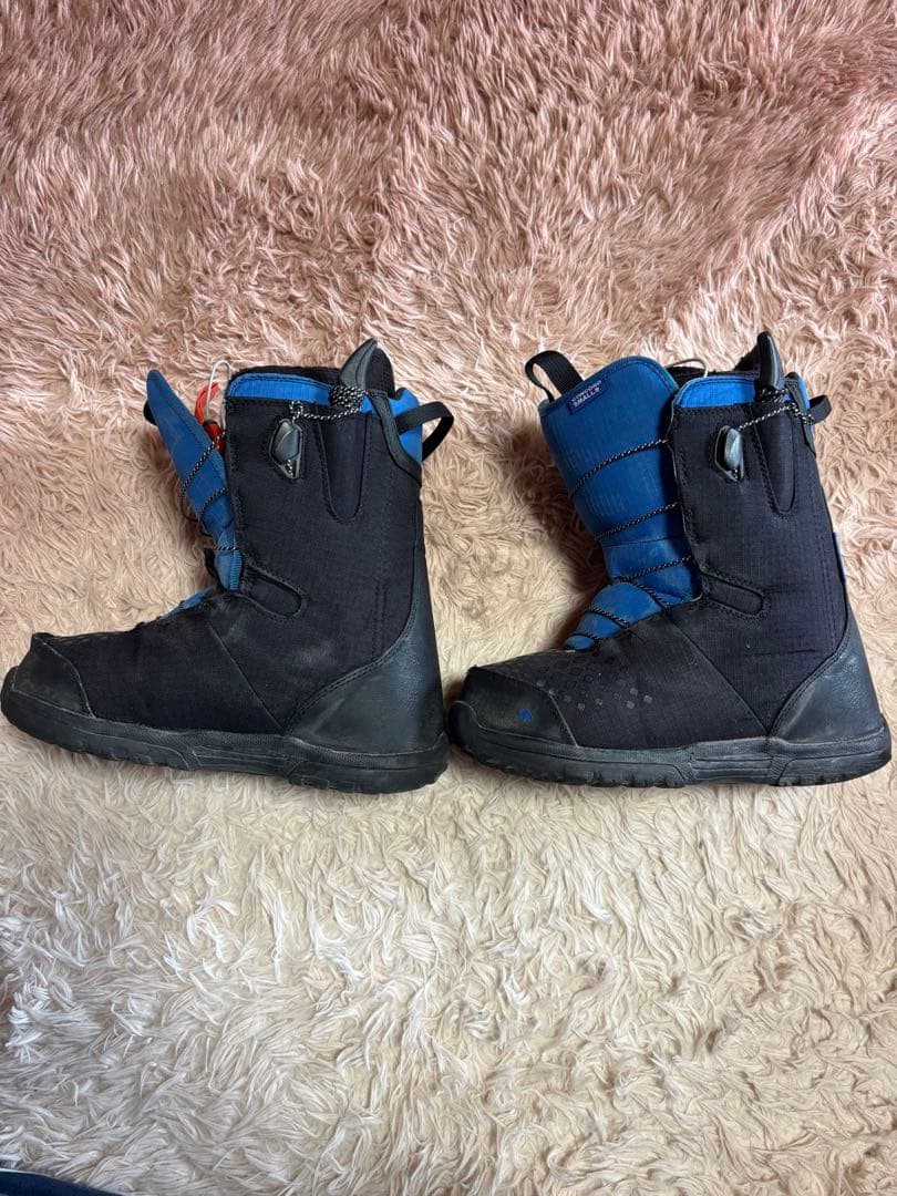 Burton スノーボードブーツ ブラック/ブルー　24cm