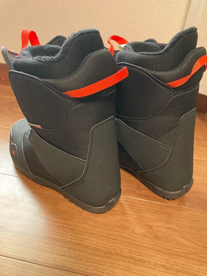 BURTON ZIPLINE 25cm 子ども用スノーボードブーツ ブラック