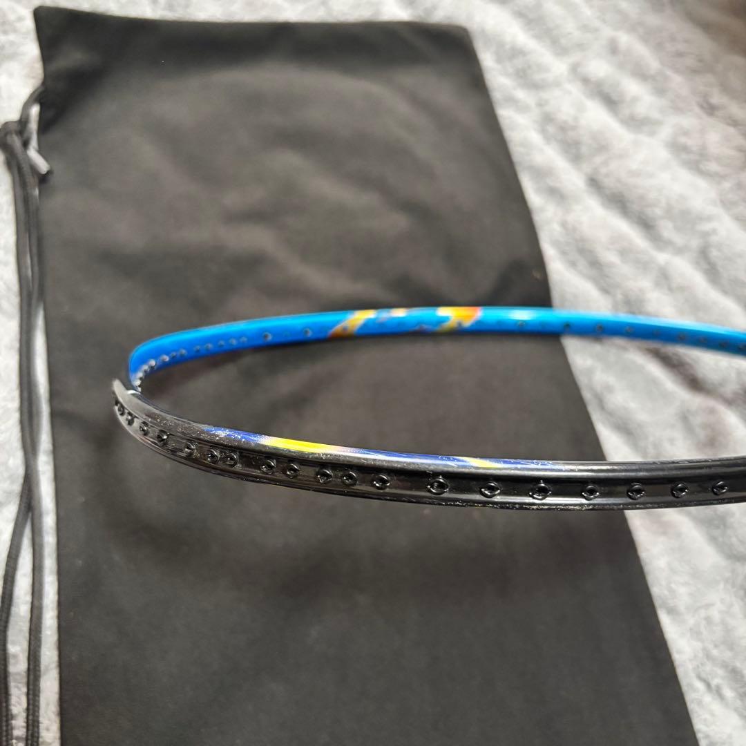 【廃盤レア】YONEX ASTROX 77 4Uバドミントンラケット 青 部活