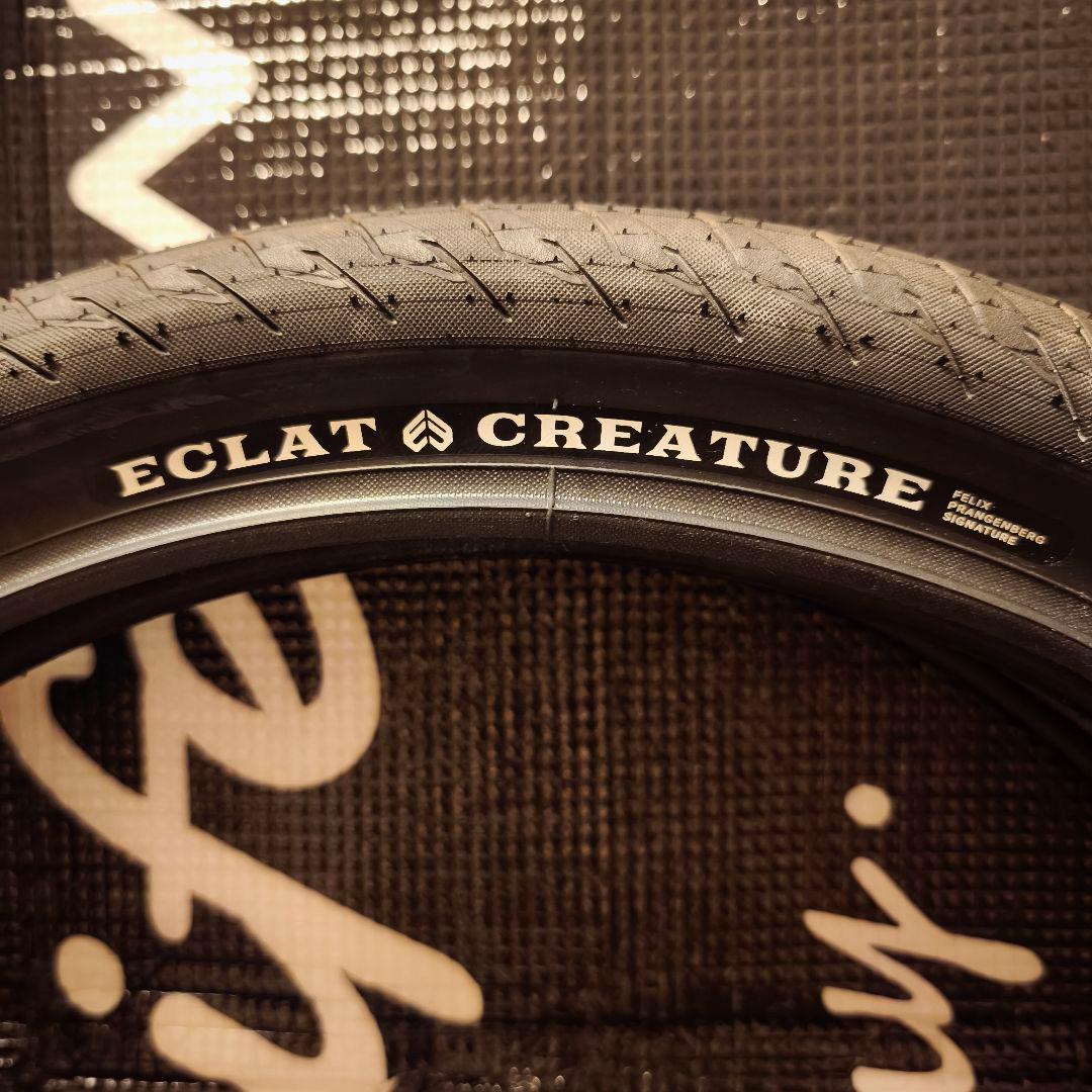 bmx eclat Creature tire 2.4　2本