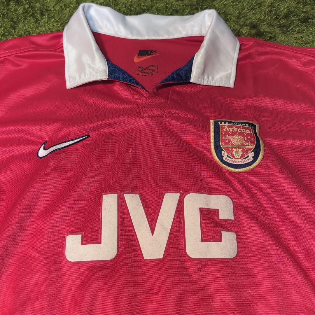Nike アーセナル シャツ M 赤白 JVC
