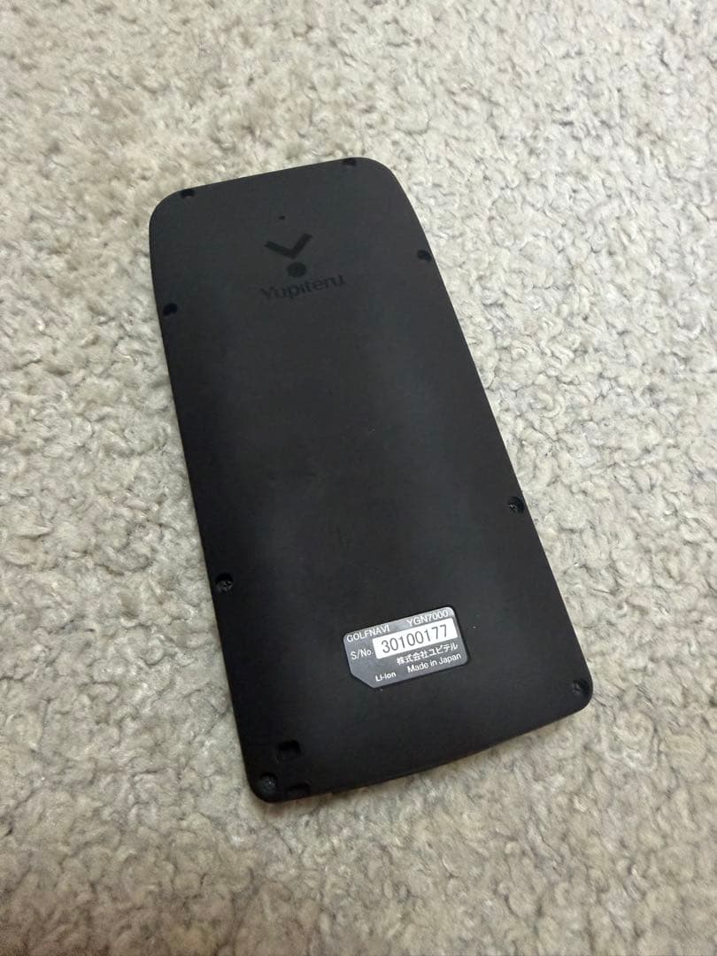 Yupiteru GPSゴルフナビ ブラック　YGN7000