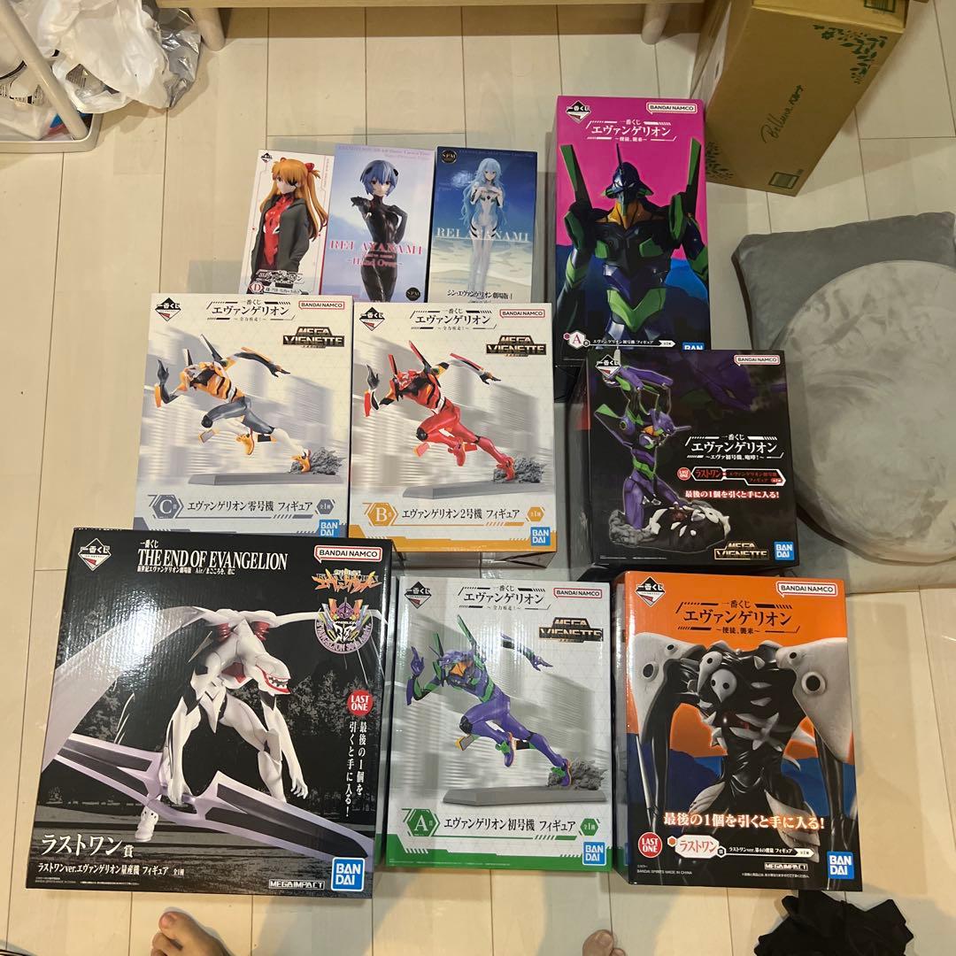 新品未開封　エヴァンゲリオン　一番くじ　プライズ フィギュア　まとめ売り　量産機
