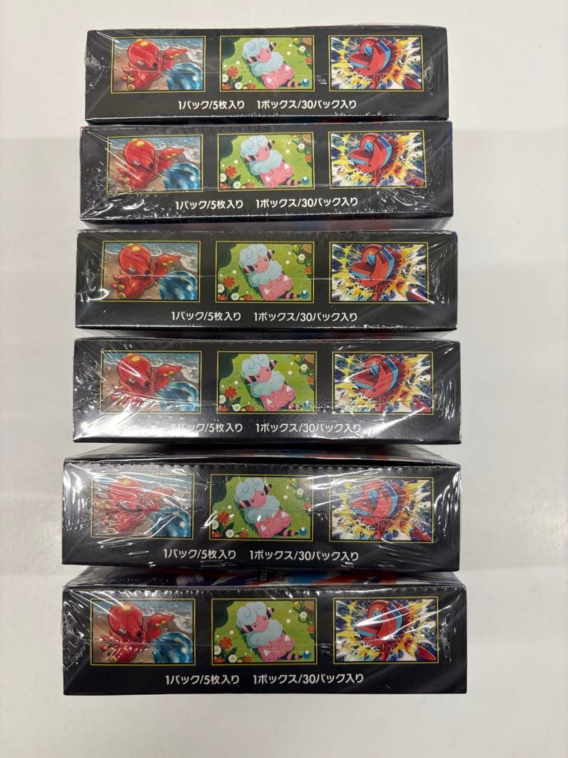 ポケモンカードニンジャスピナー6BOX【新品未開封シュリンク付き】