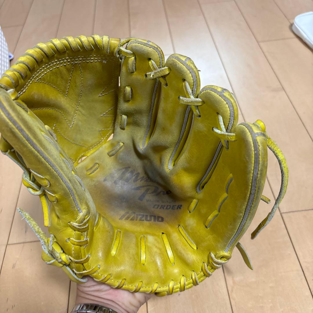 早い者勝ち　ミズノプロ　軟式　オーダー　投手用　グローブ