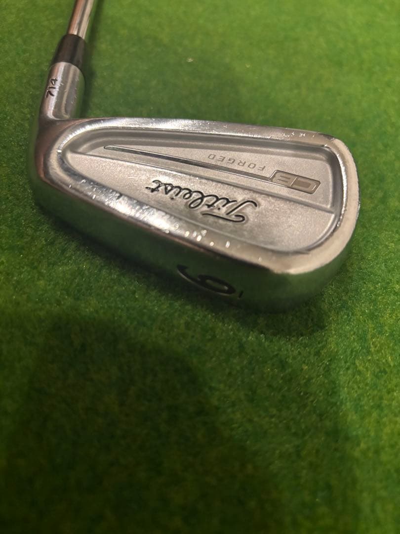 タイトリスト アイアンセット CB714 6I-PW