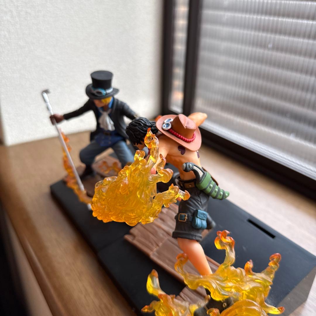 ワンピース ルフィ サボ フィギュアセット