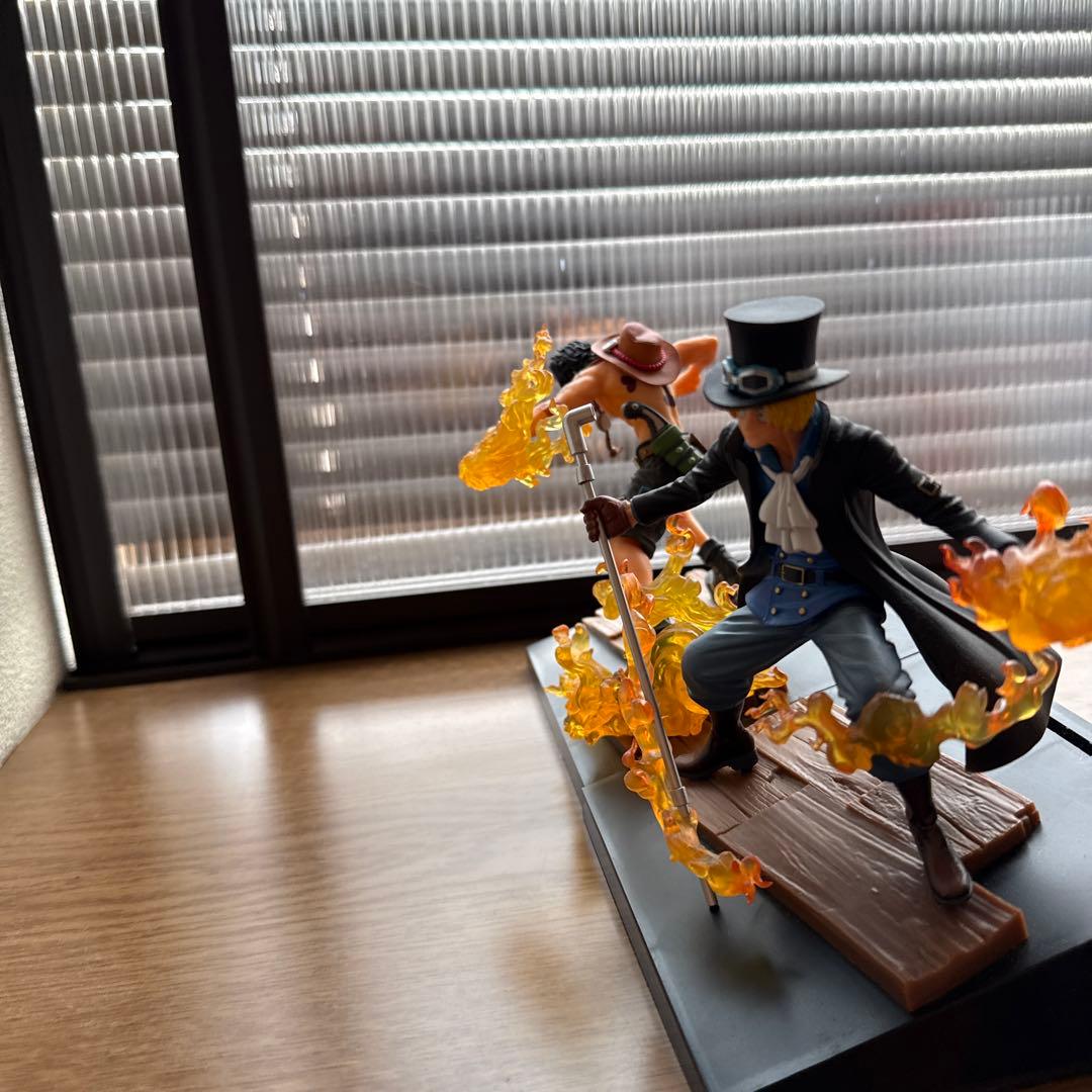 ワンピース ルフィ サボ フィギュアセット