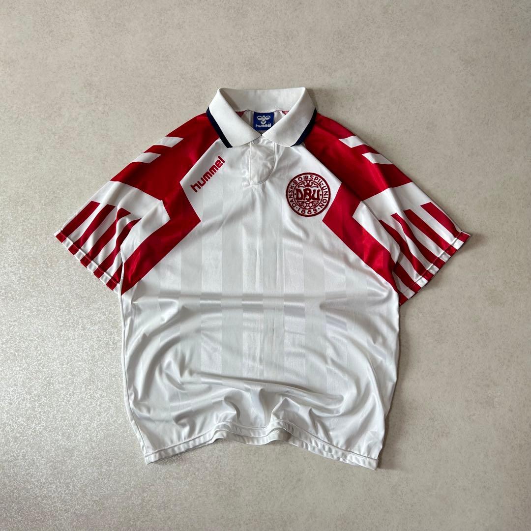 【着画あり】hummel デンマーク代表 1992 ユニフォーム archive