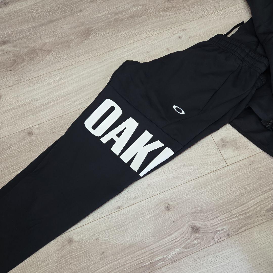 OAKLEY ジャージ上下セット ブラック