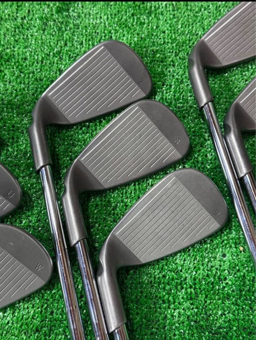 【最終価格】ピン PING G25 アイアンセット 黒ドット 10本セット