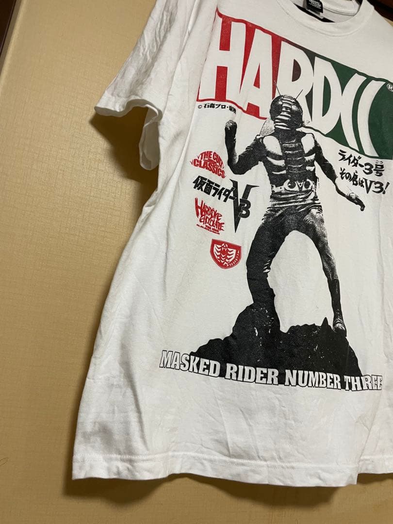 ハードコアチョコレート　Tシャツ　仮面ライダーV3 宮内洋　風見志郎　サイズXL
