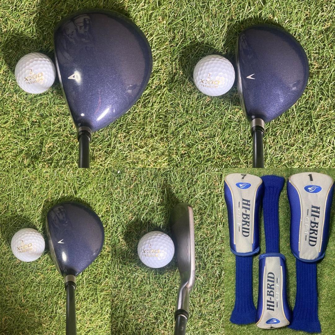 レディース　HI-BRID CF1 ハイブリッド　ダンロップ　10点セット