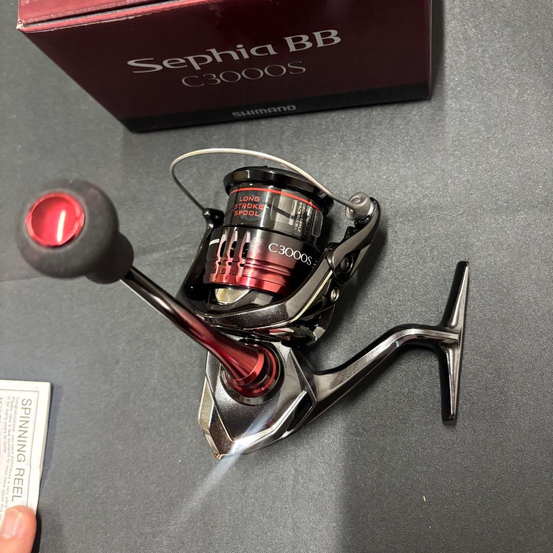 新品　エギングロッド　リールセット　ソルフィエスタ　セフィアbb C3000S