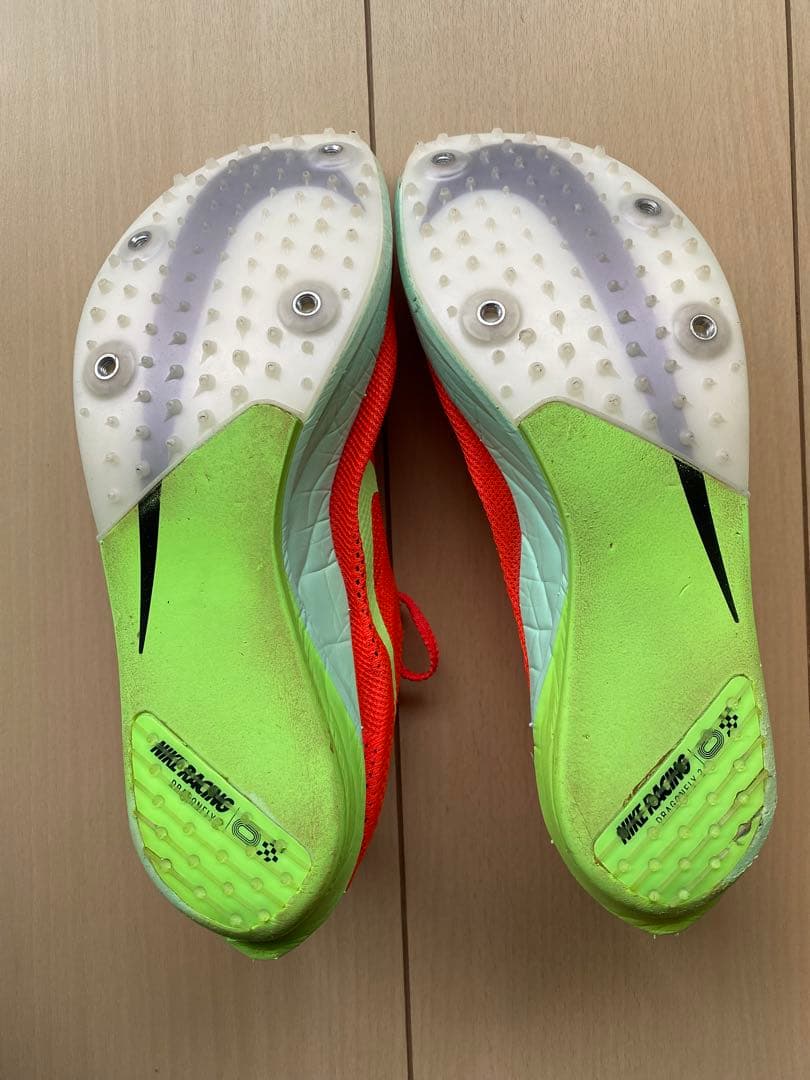 Nike ドラゴンフライ2 25.0レッド/グリーン