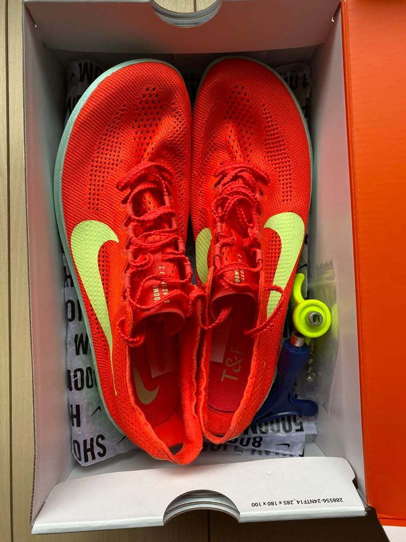 Nike ドラゴンフライ2 25.0レッド/グリーン