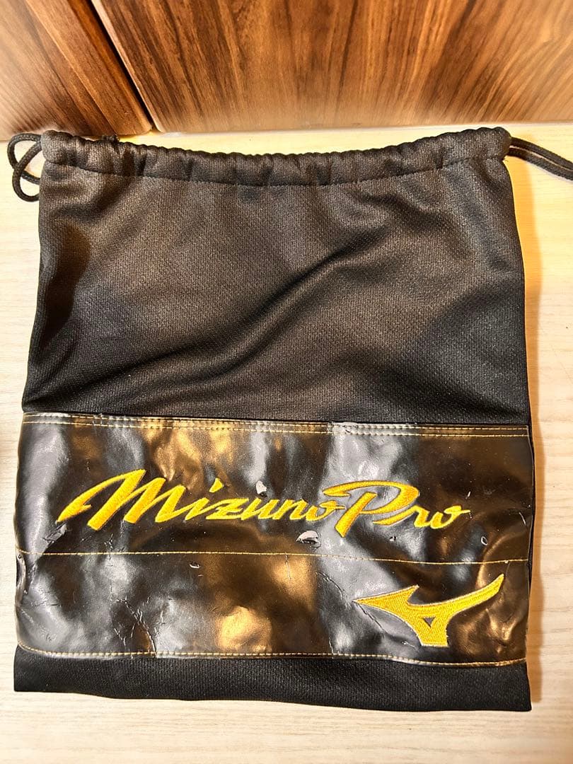 Mizuno プロモデル 硬式グローブ、グローブケース右投げ内野手用