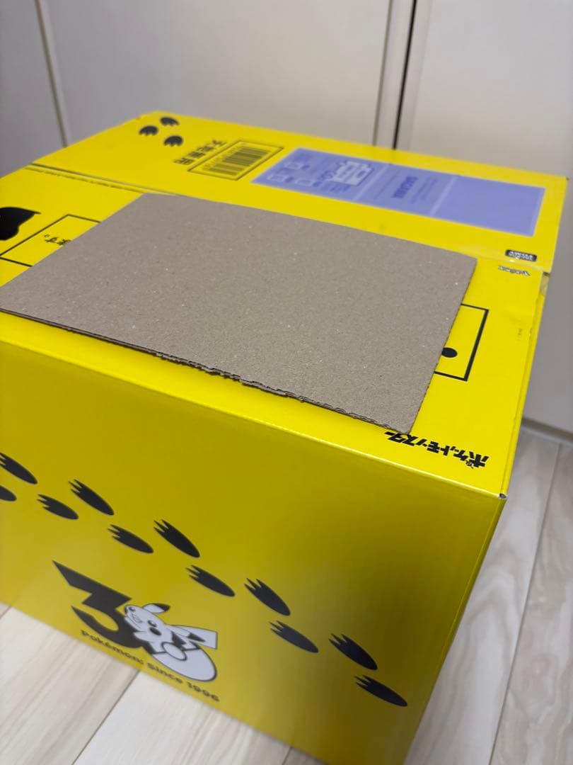 ポケモン30周年記念 おかえり!ピカチュウ1/1 専用BOX タカラトミー限定