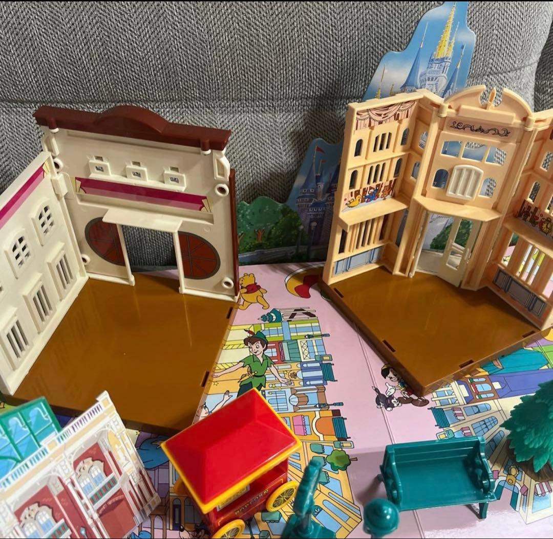 当時もの＊わたしの東京ディズニーランド＊ワールドバザールプレイセット
