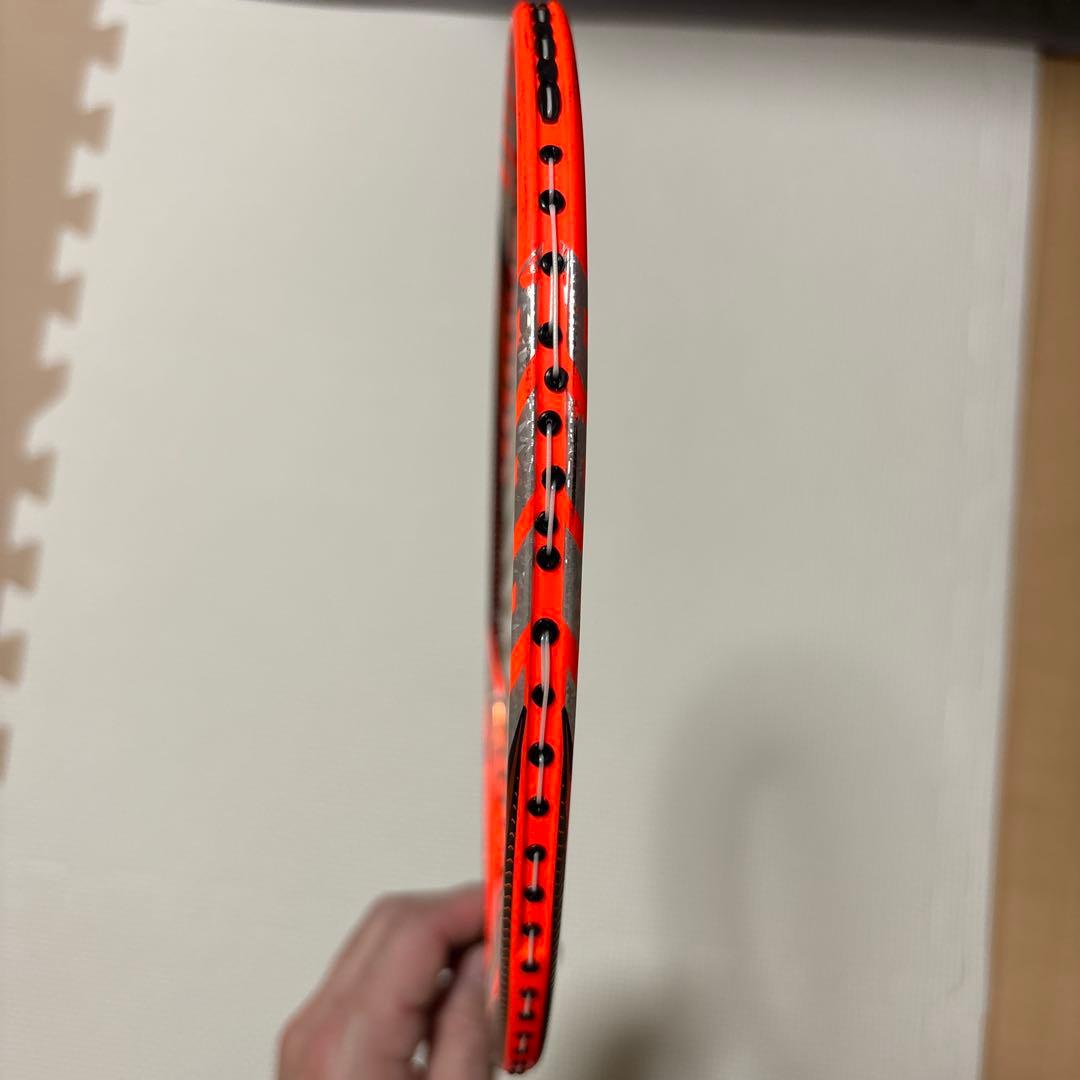 ゴーセン　CUSTOMEDGE バドミントンラケット オレンジ　4Ｕ５