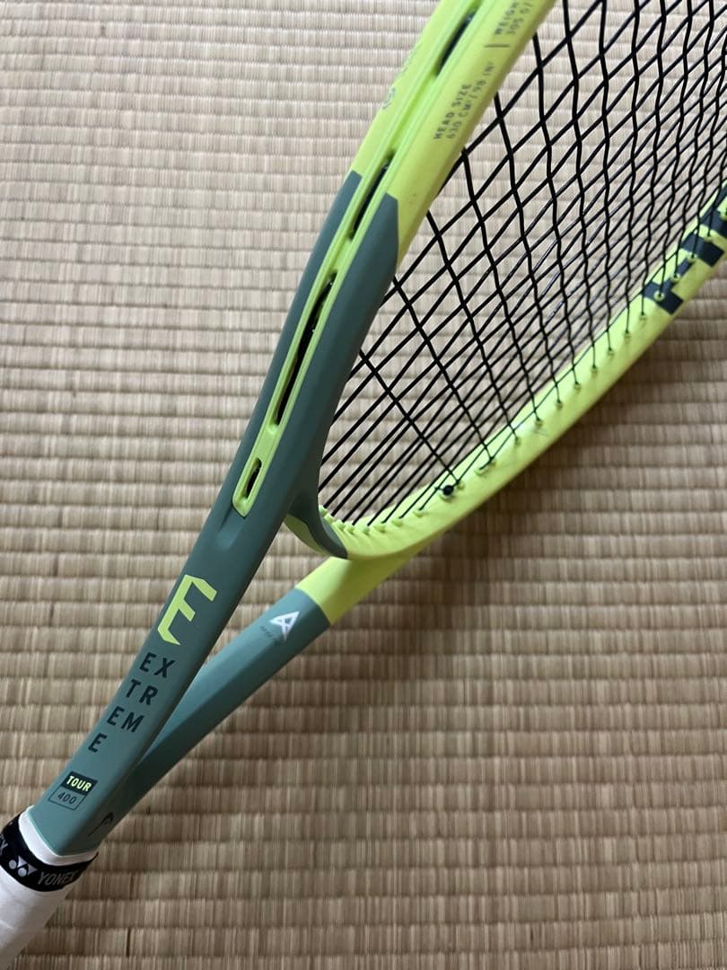 使用回数数回　エクストリームツアー　ヘッド　硬式テニスラケット
