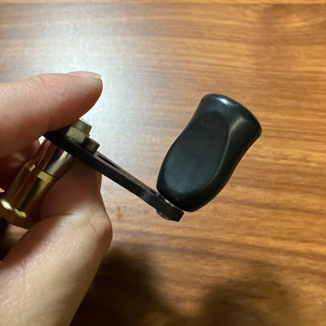 美品　廃盤レア　ZPI ダイワ用　タクティカル　ハンドル　ZPIノブ交換済み