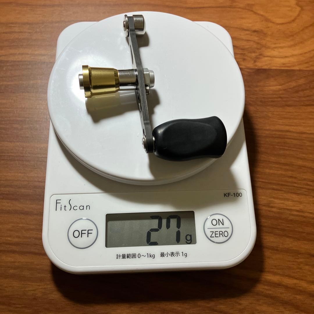 美品　廃盤レア　ZPI ダイワ用　タクティカル　ハンドル　ZPIノブ交換済み