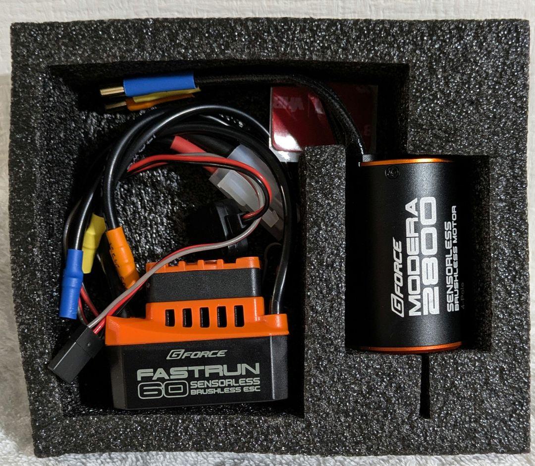 ブラシレスコンボ Fastrun 60 Sensorless combo