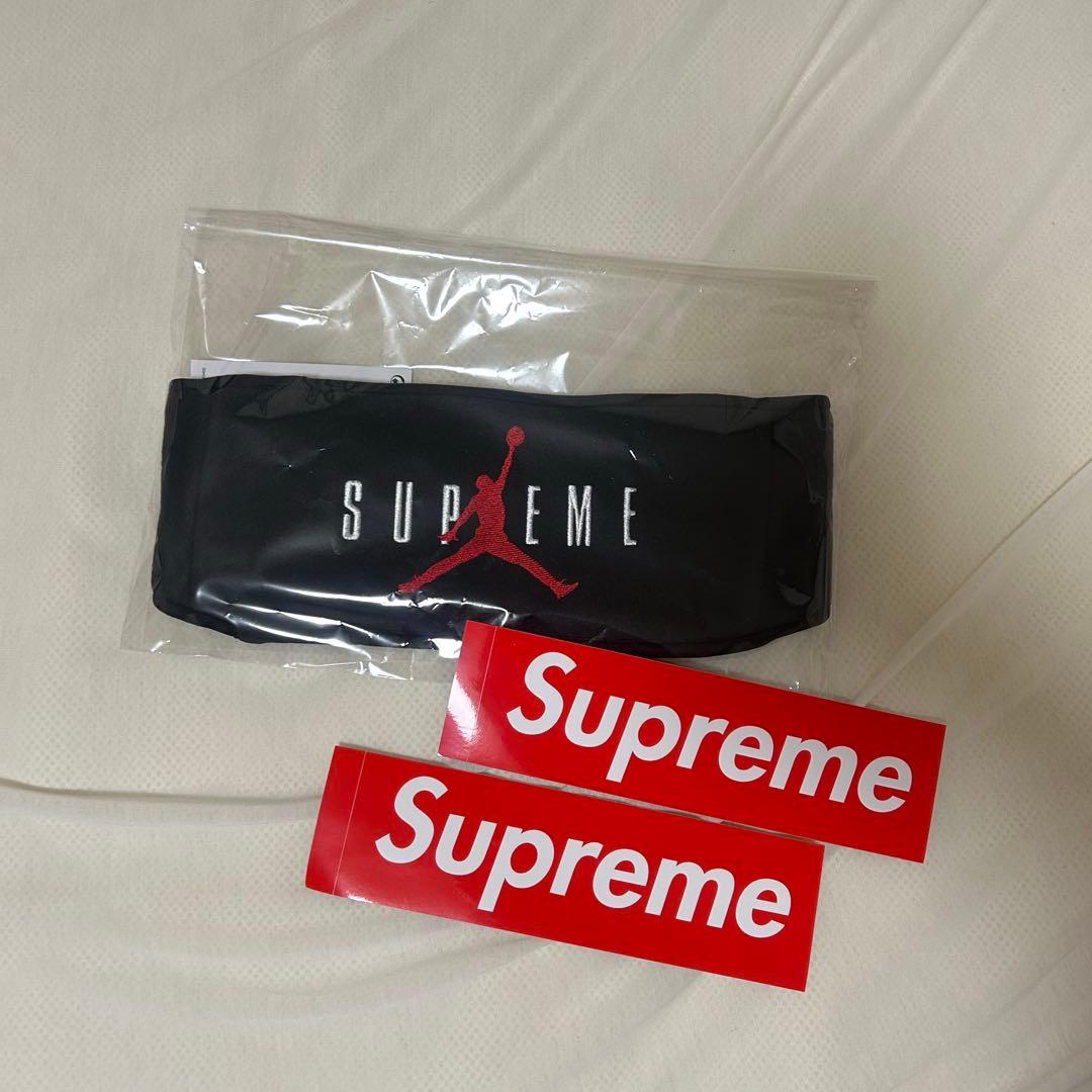 【お値下げ中】Supreme x Jordan Headband ヘッドバンド