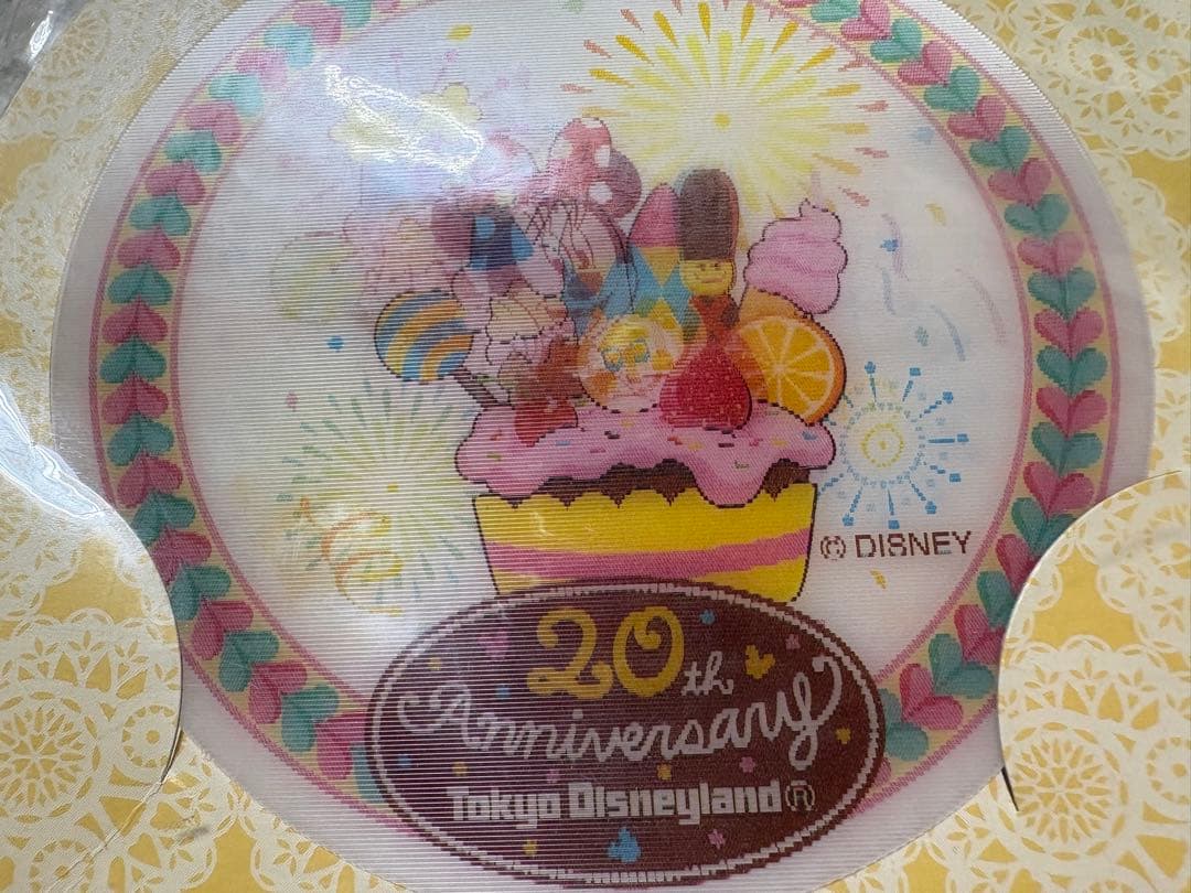 断捨離★新品未開封★東京ディズニーランド 20周年グッズ コースターセット 6枚