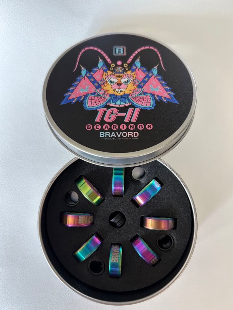 スケートボード ベアリング BRAVORD TG 11 クルーザー ロングボード