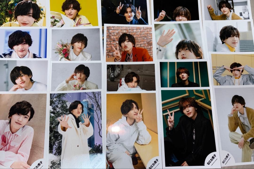なにわ男子　道枝駿佑グッズ＋公式写真85枚