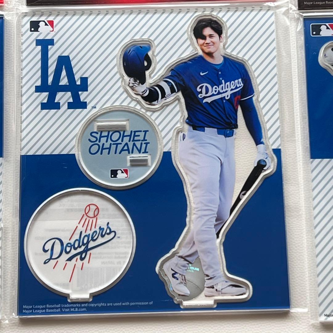 大谷翔平　ANGELS Dodgers アクリルスタンド　6点セット