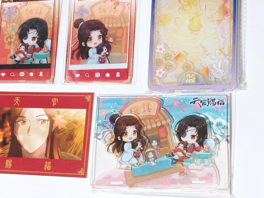 天官賜福　限定　アクリルスタンド　アクキー　ポストカード　アクスタ　カフェ