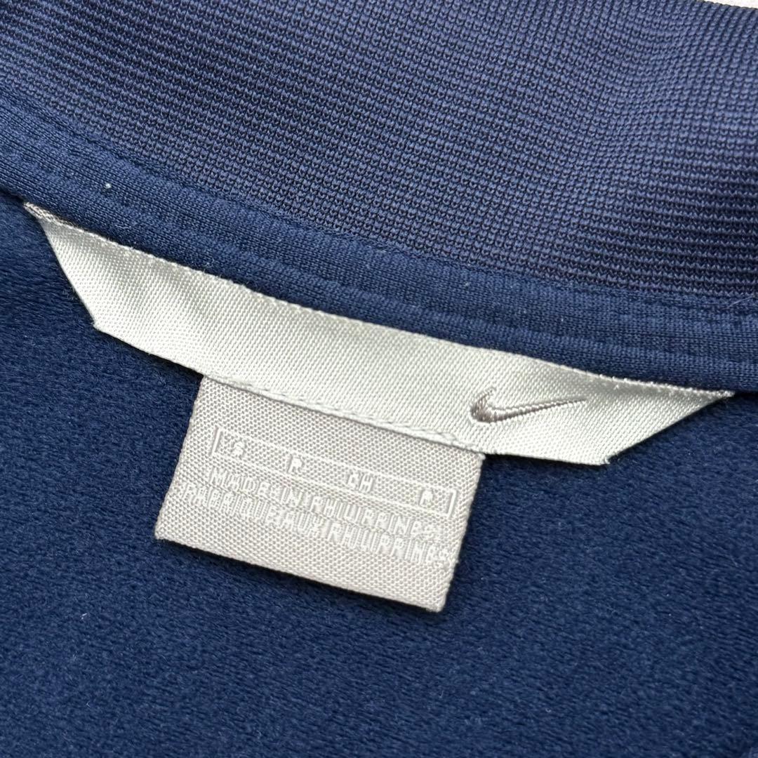 00s OLD NIKE ナイキ トラックジャケット L相当 ネイビー×ホワイト