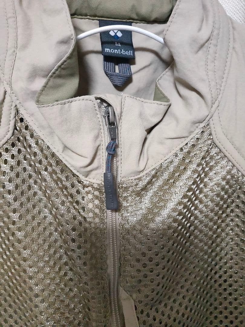 【極美品】モンベル メッシュ ベスト アウトドア