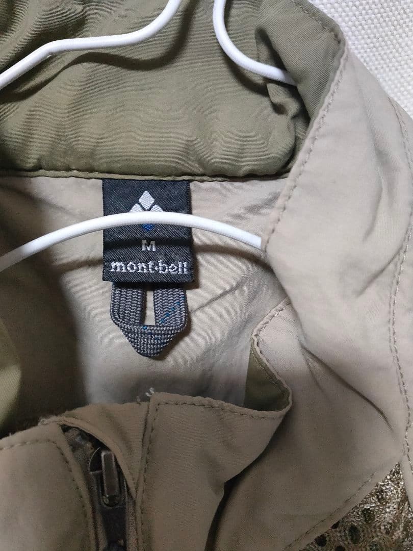 【極美品】モンベル メッシュ ベスト アウトドア