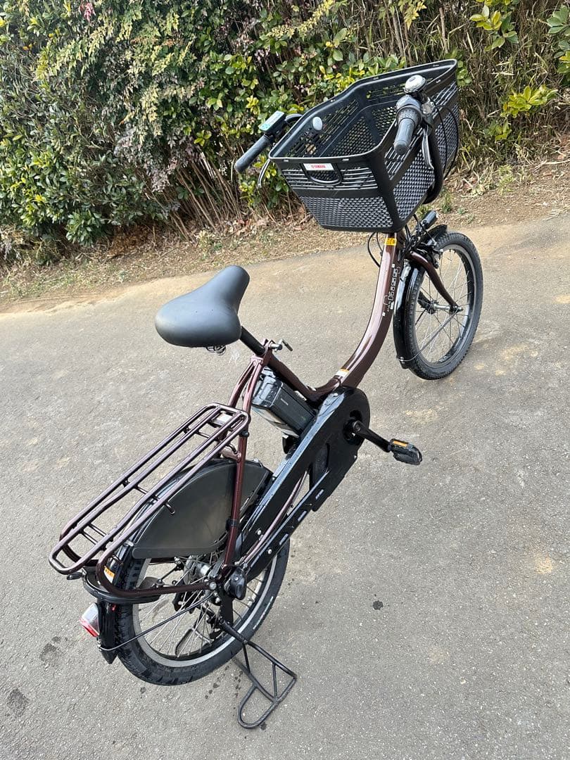 ヤマハ　pas Kiss 電動アシスト自転車 チャイルドシート付き 12.3ah