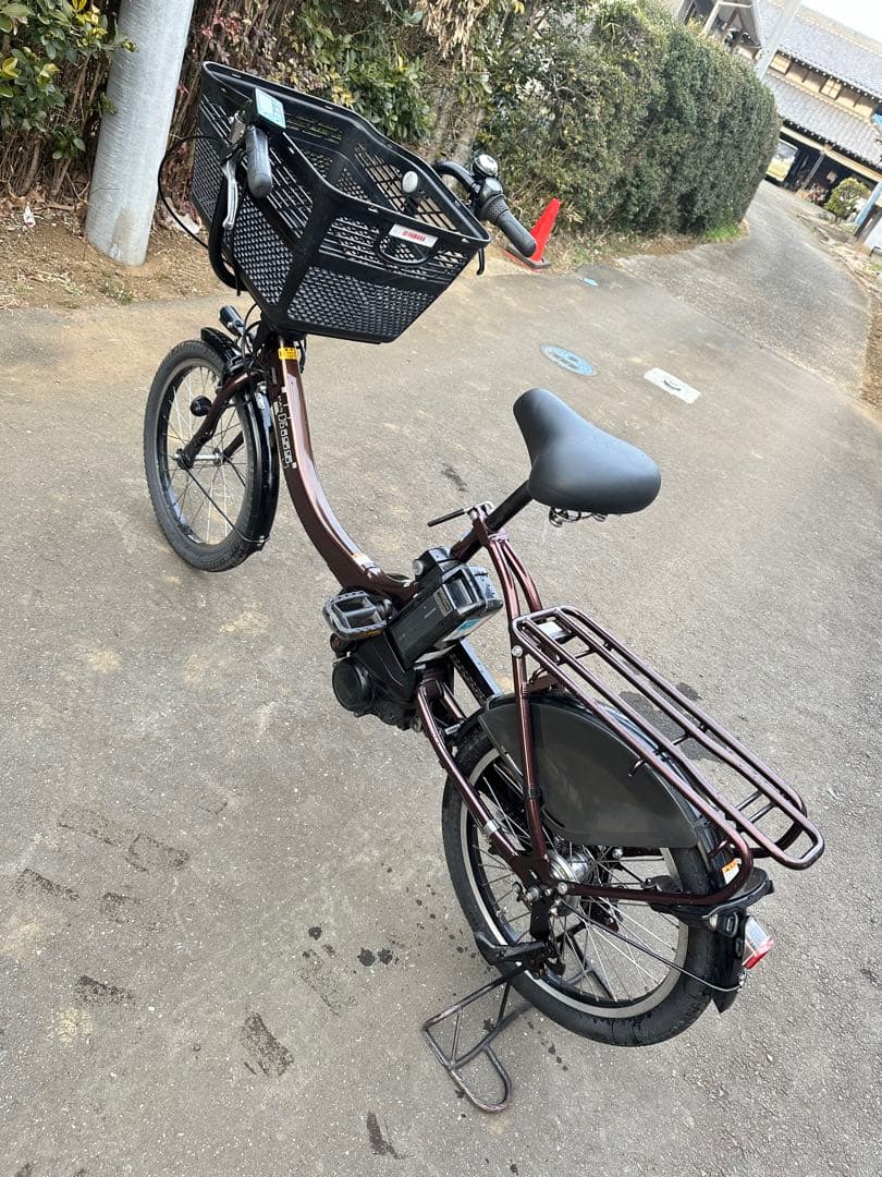 ヤマハ　pas Kiss 電動アシスト自転車 チャイルドシート付き 12.3ah