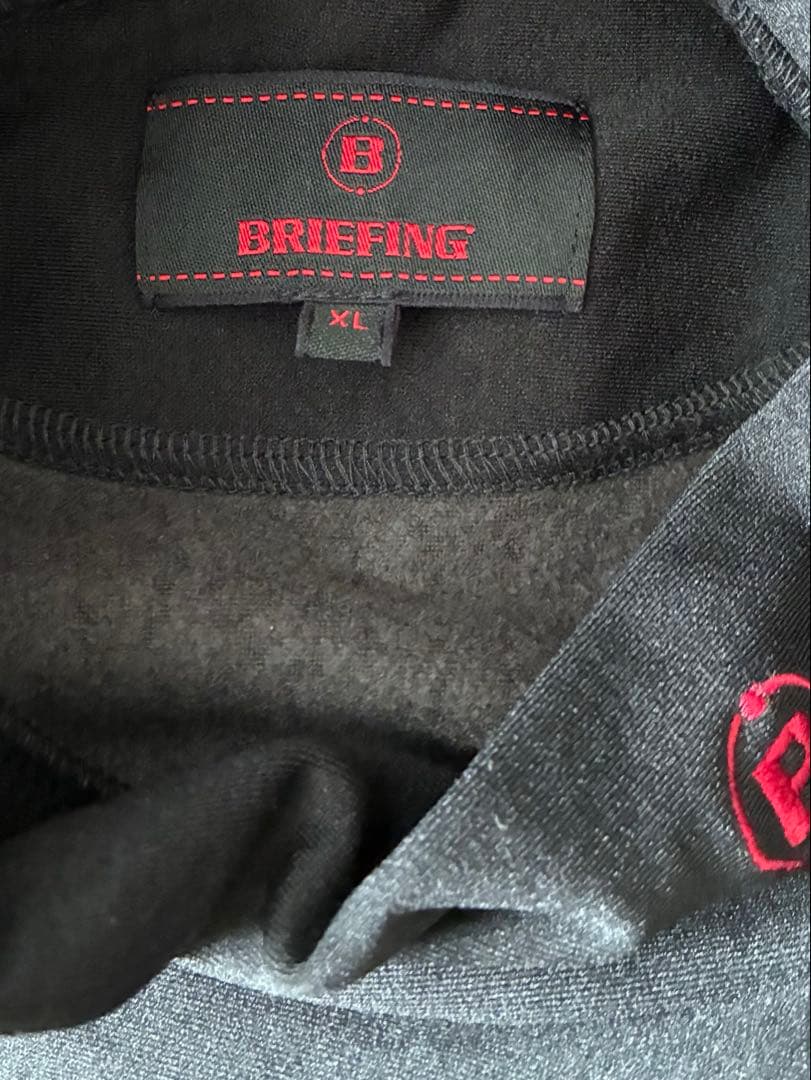 【極美品・着用1回】BRIEFING 防風モックネック XL 日本製