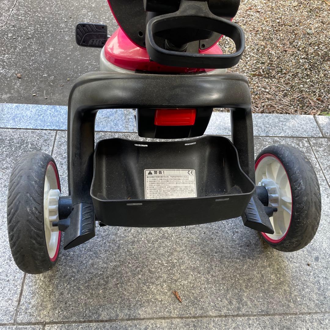 ★ 三輪車 ピンク 日よけ付き　正規ライセンス