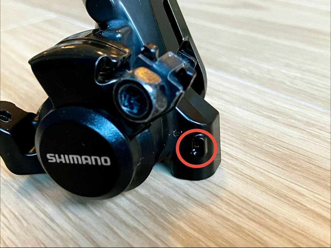 シマノ メカニカルディスクブレーキ キャリパー BR-RS305-F/Rの前後