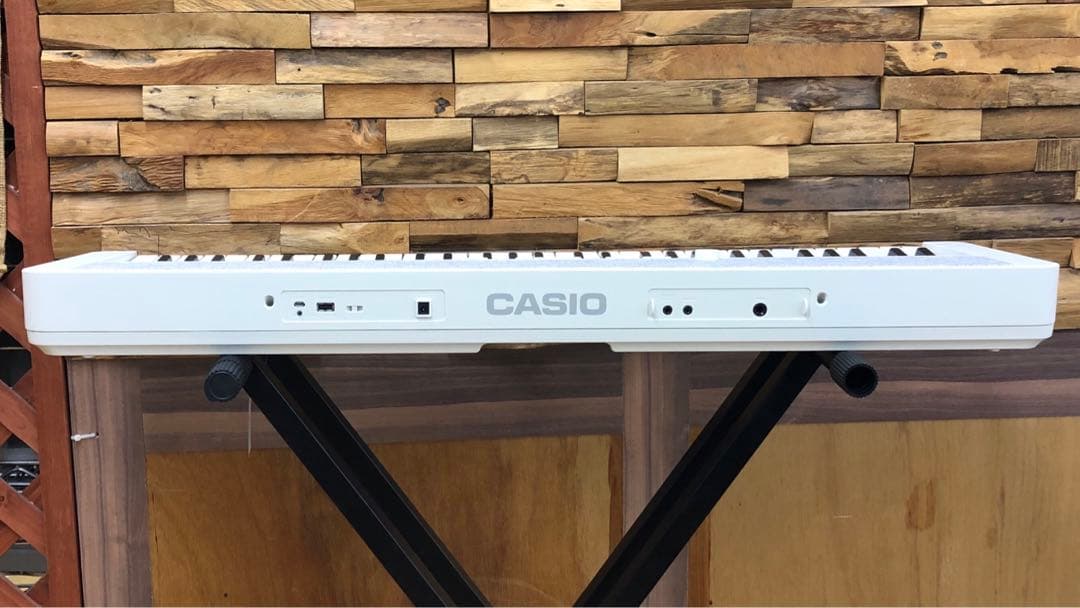 CASIO CT-S1WE 電子キーボード 白 動作品 譜面台付