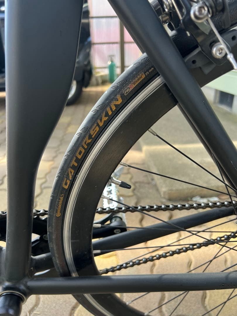leader bike 725 旧式　BROOKS mks 黒