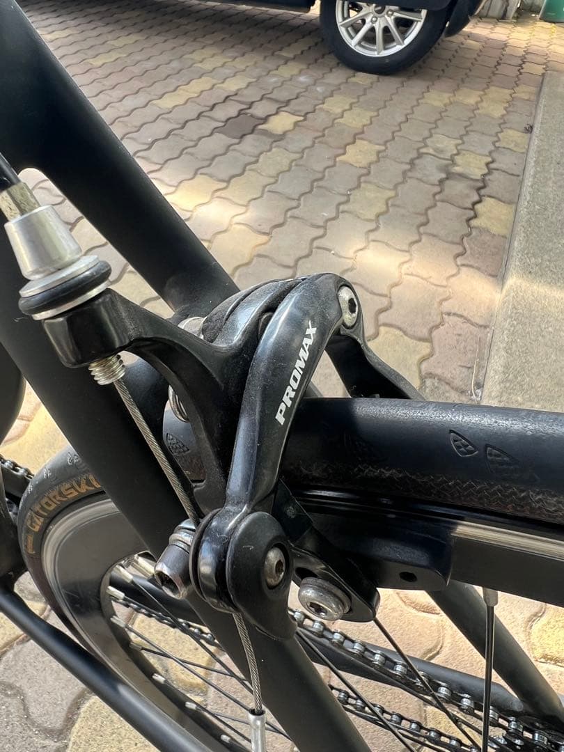 leader bike 725 旧式　BROOKS mks 黒