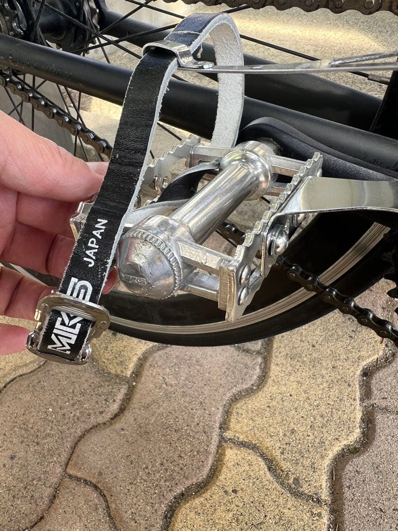 leader bike 725 旧式　BROOKS mks 黒