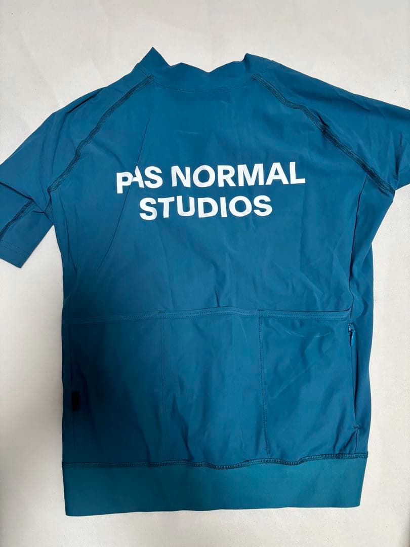 PAS NORMAL STUDIOS サイクルジャージ S 青